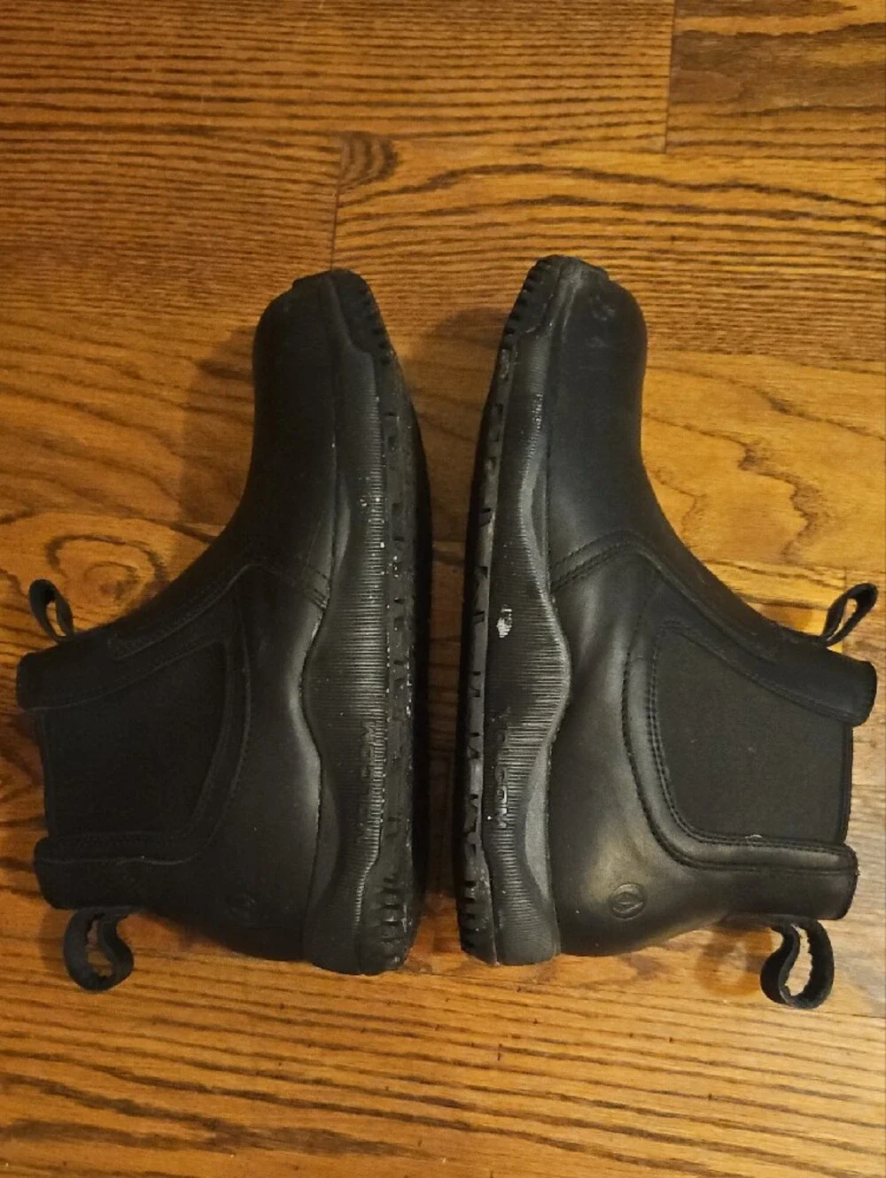 Men's Black Slip-On Chelsea Boots